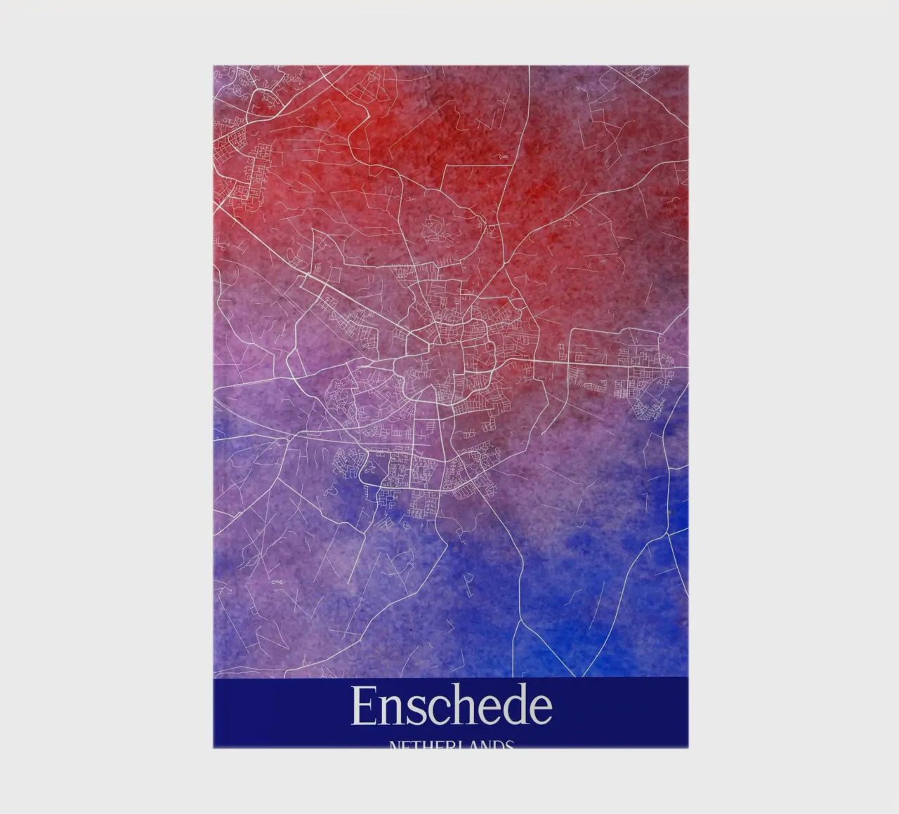 Enschede NETHERLANDS notebook by WorldPrint
