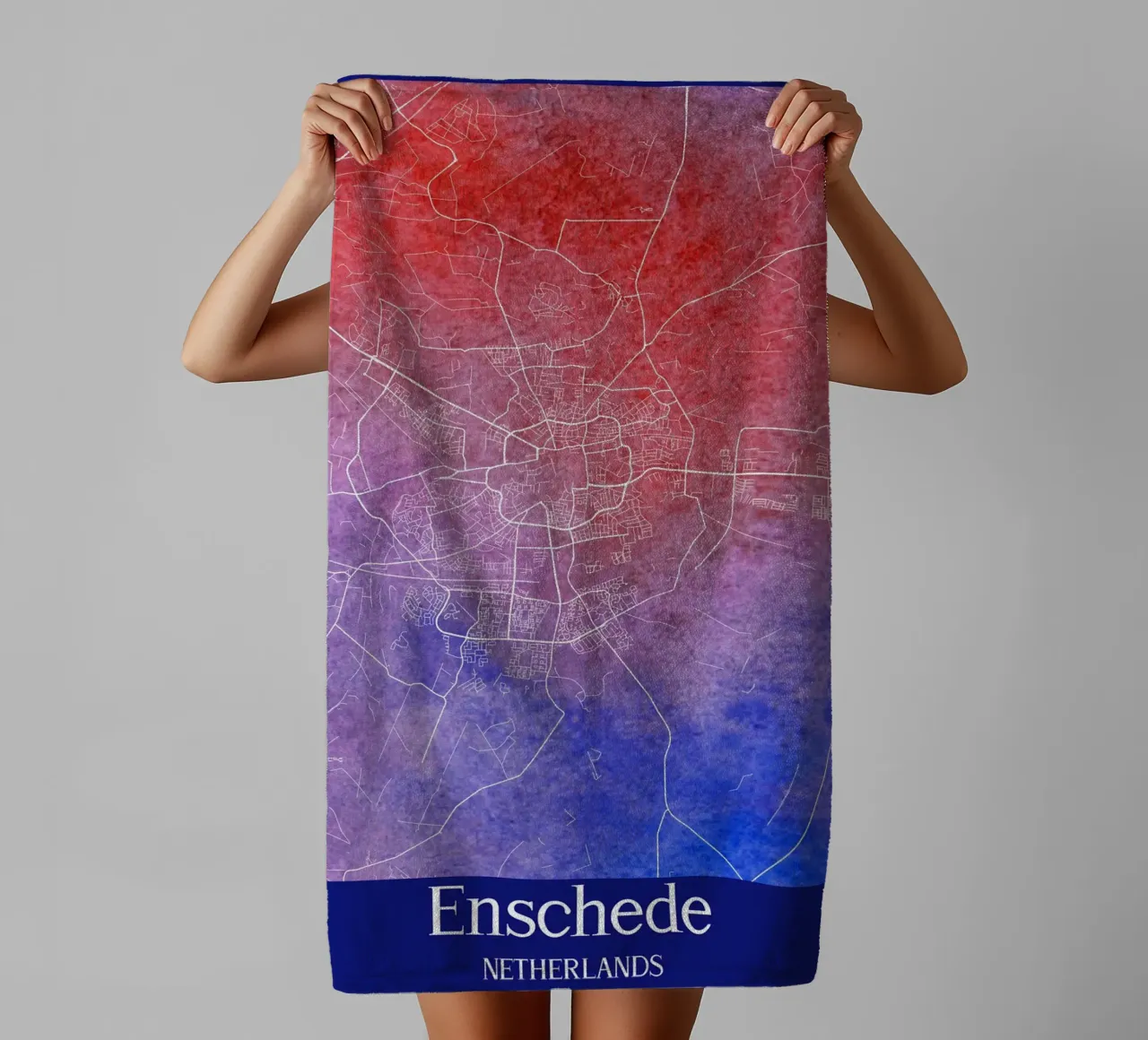 Enschede NETHERLANDS asciugamano da bagno da WorldPrint