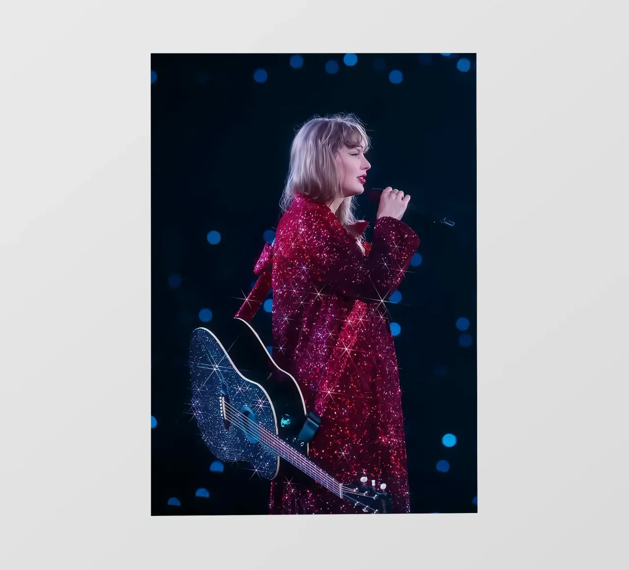 Svelato il poster del mondo di Taylor Swift telo in pvc da dfgtfdt