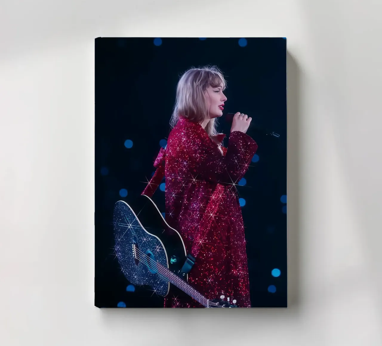 Unveiling the World of Taylor Swift Poster notebook by dfgtfdt
