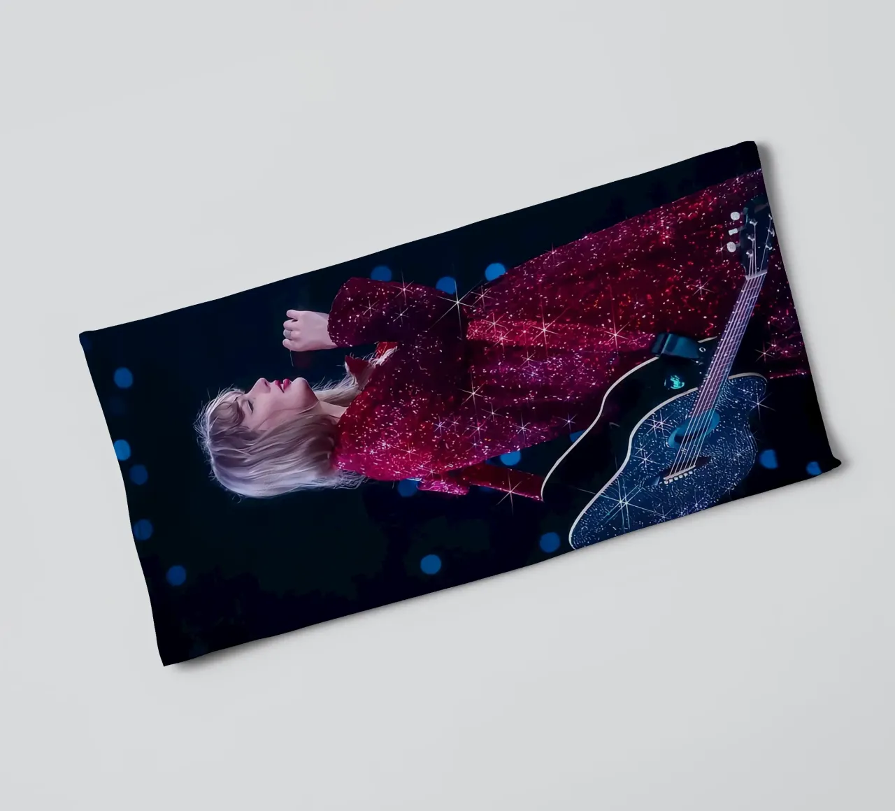 Unveiling the World of Taylor Swift Poster towel by dfgtfdt