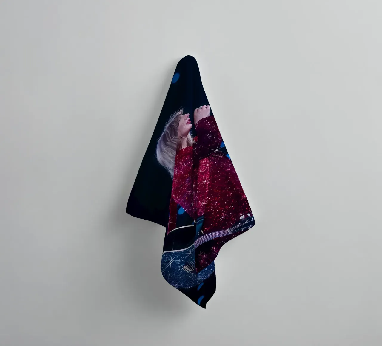 Unveiling the World of Taylor Swift Poster towel by dfgtfdt