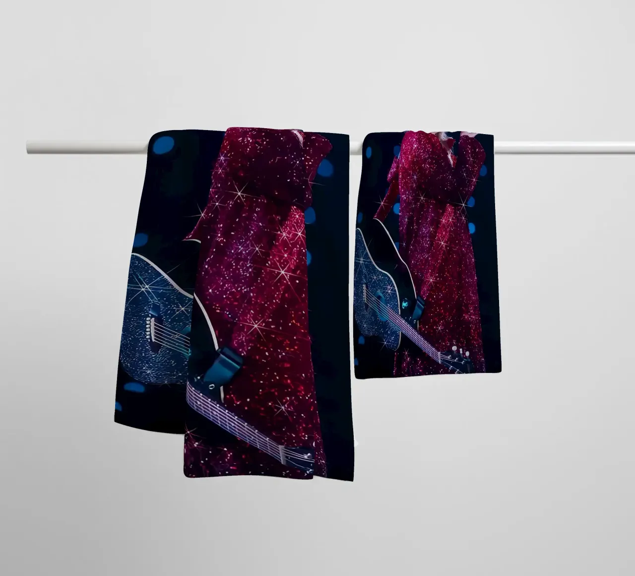 Unveiling the World of Taylor Swift Poster towel by dfgtfdt