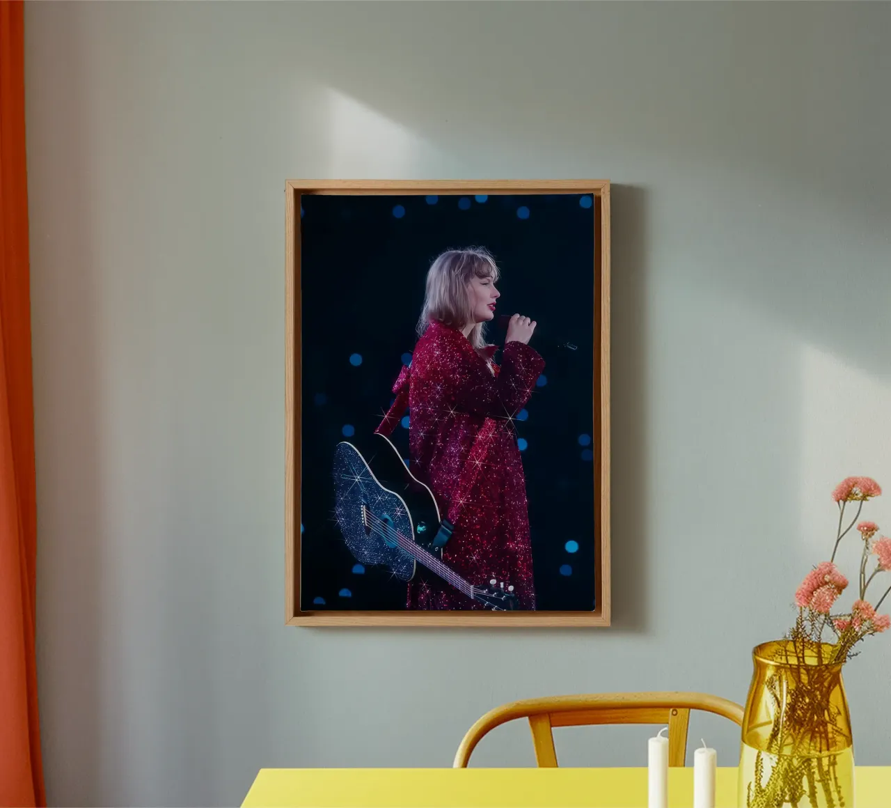 Unveiling the World of Taylor Swift Poster canvas by dfgtfdt