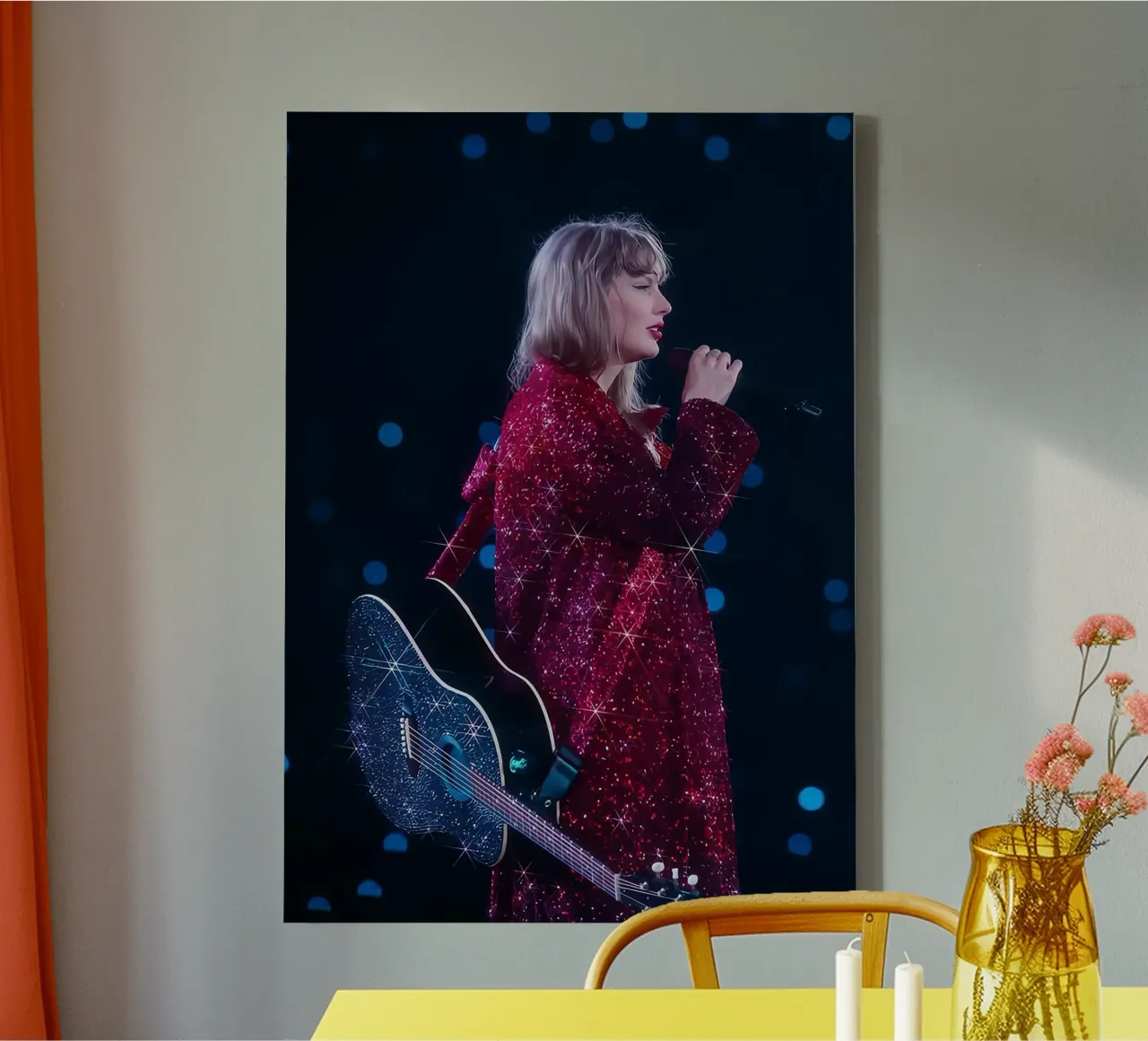 Unveiling the World of Taylor Swift Poster canvas by dfgtfdt