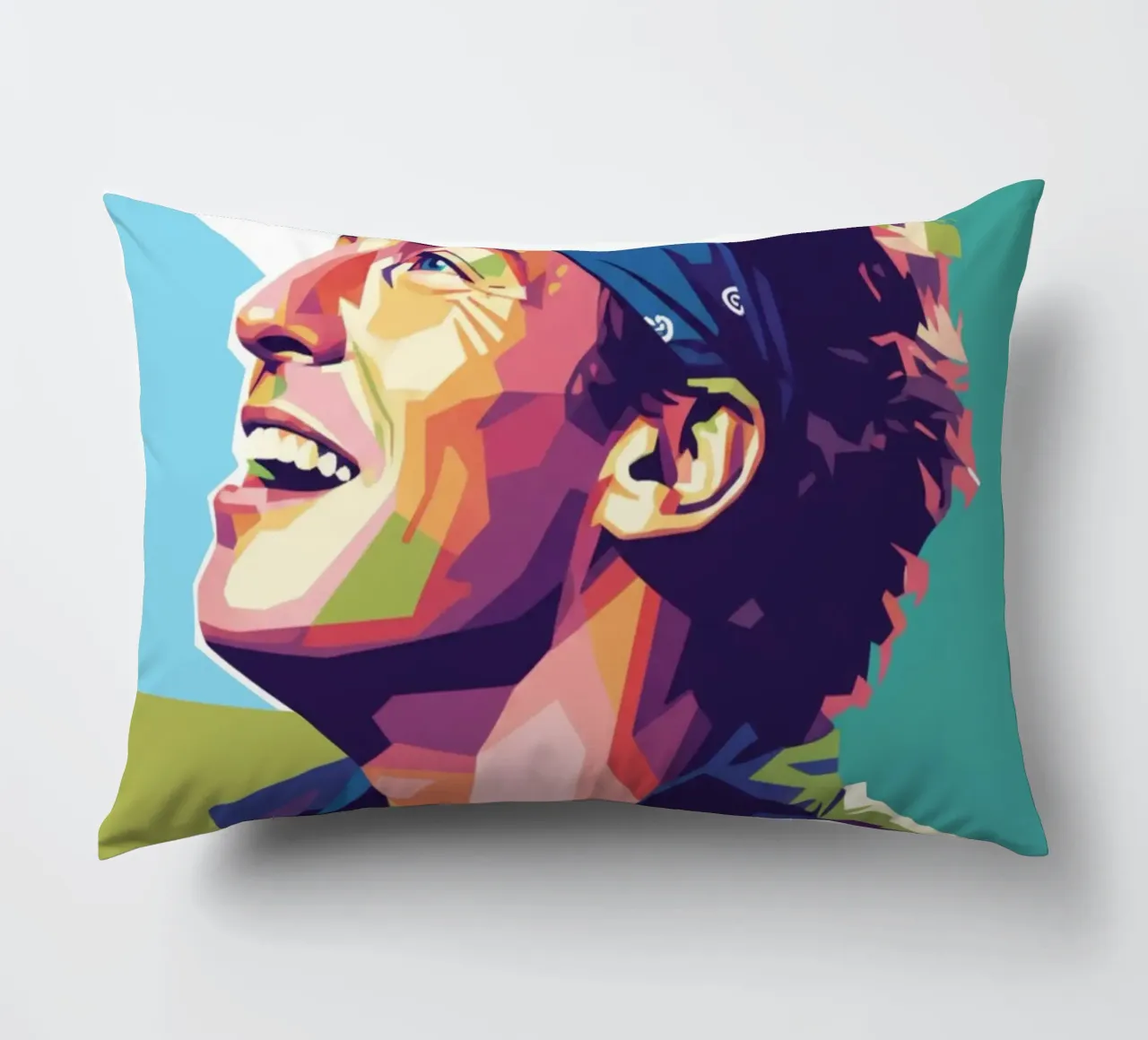 Sorriso di Bruce Springsteen cuscino da Hantamrata