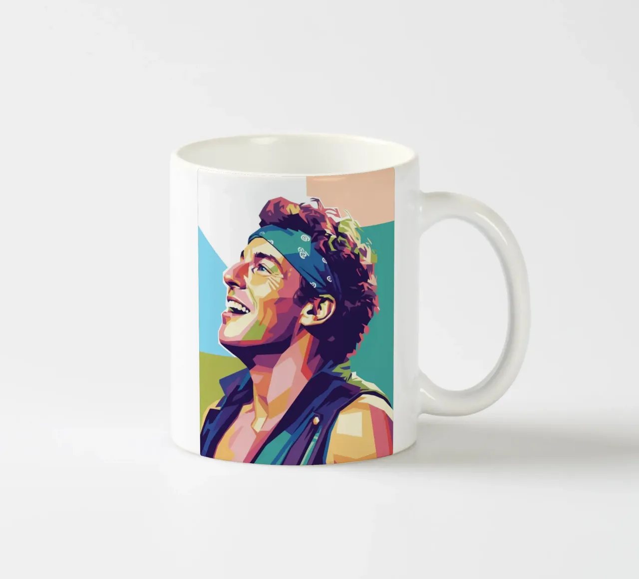 Sorriso di Bruce Springsteen tazza in ceramica da Hantamrata