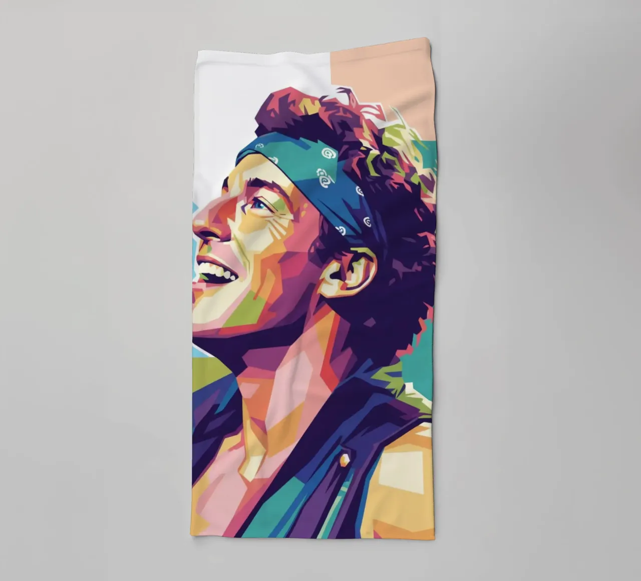 Sorriso di Bruce Springsteen asciugamano da bagno da Hantamrata