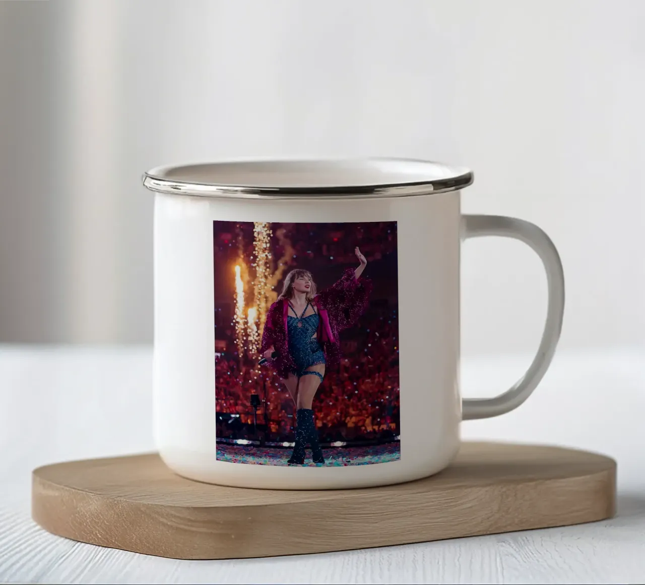 Taylor Swift e il potere della narrazione tazza in smalto da dfgtfdt