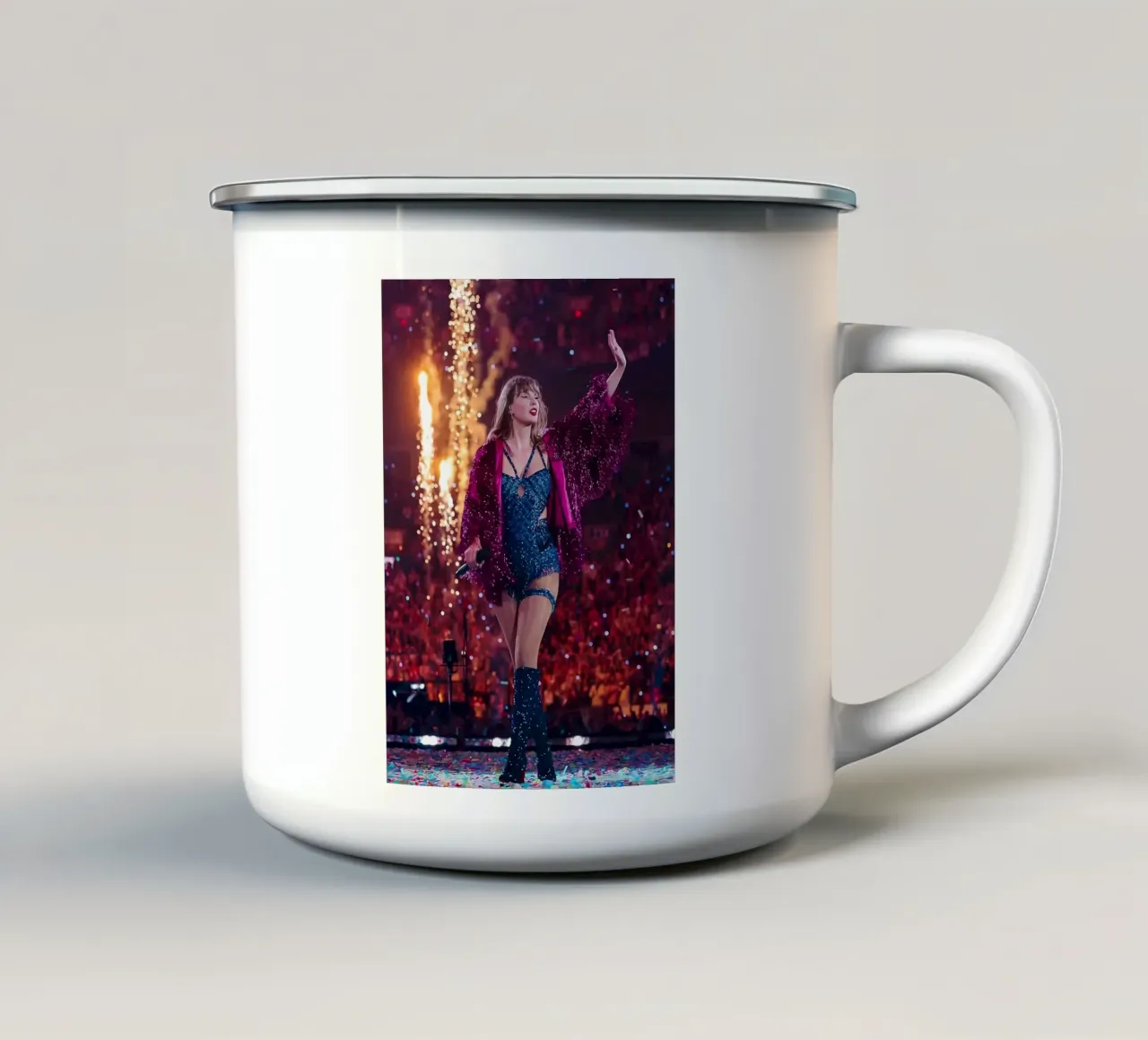 Taylor Swift e il potere della narrazione tazza in smalto da dfgtfdt