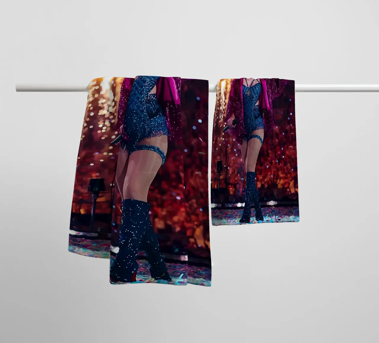 Taylor Swift and the Power of Storytelling Poster towel by dfgtfdt