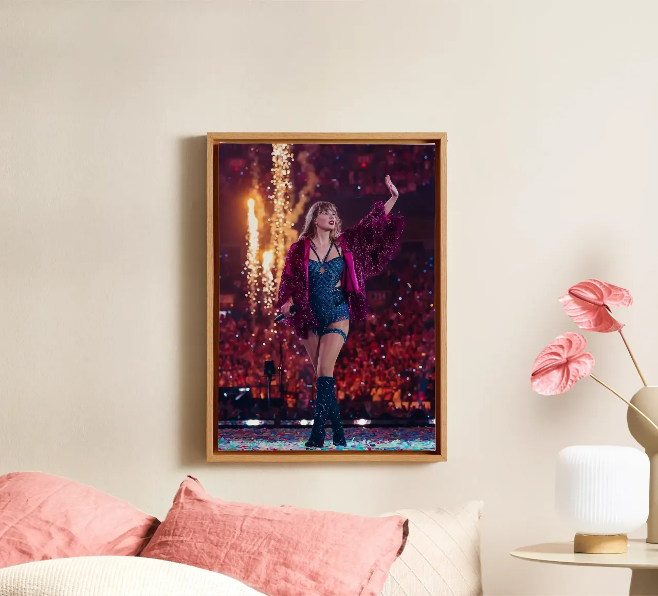Taylor Swift and the Power of Storytelling Poster canvas by dfgtfdt