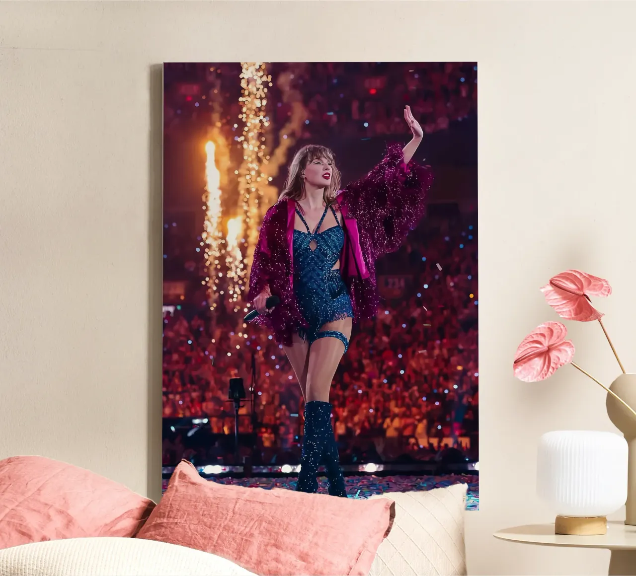 Taylor Swift and the Power of Storytelling Poster canvas by dfgtfdt