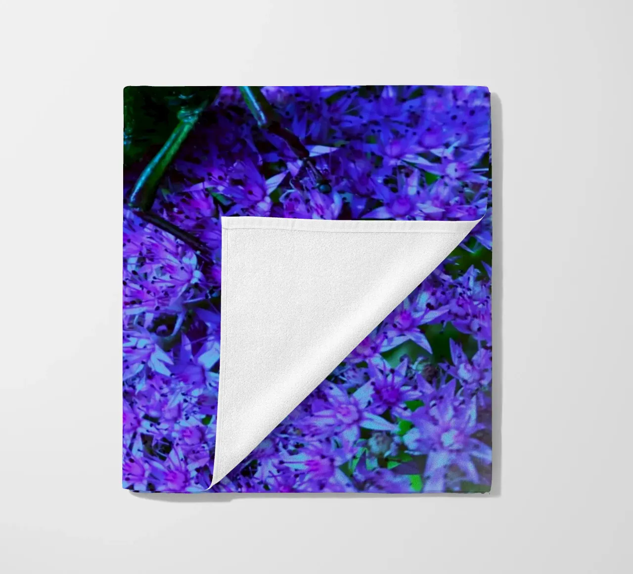 Grasshopper – small but full of vitality beach towel by Nature's Palette
