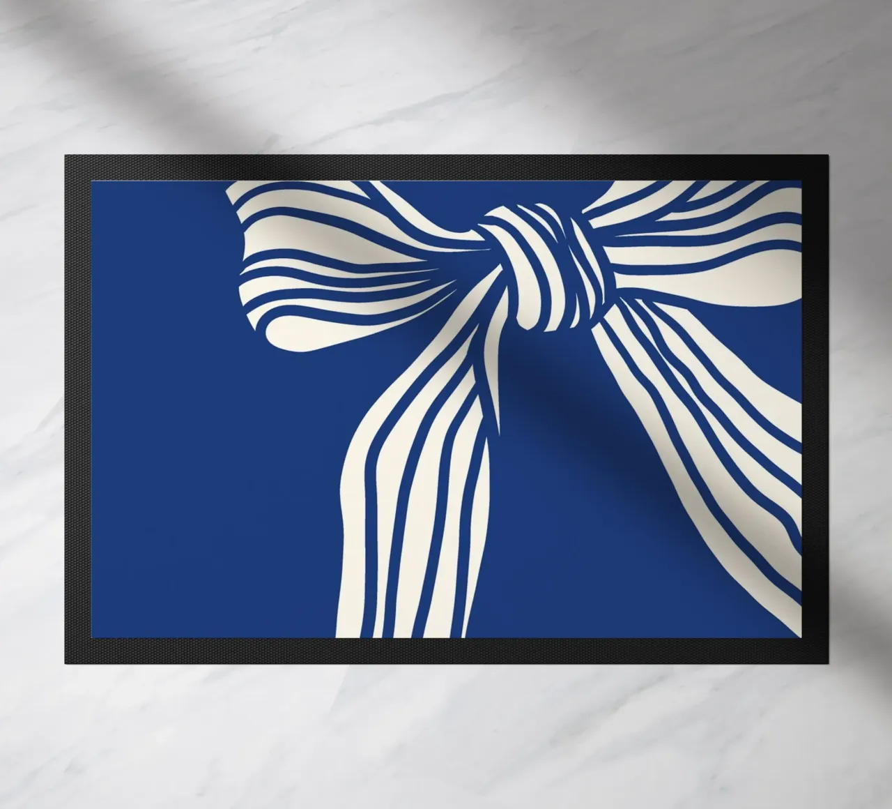 White Bow on Blue zerbino da TijanaArtStudio88