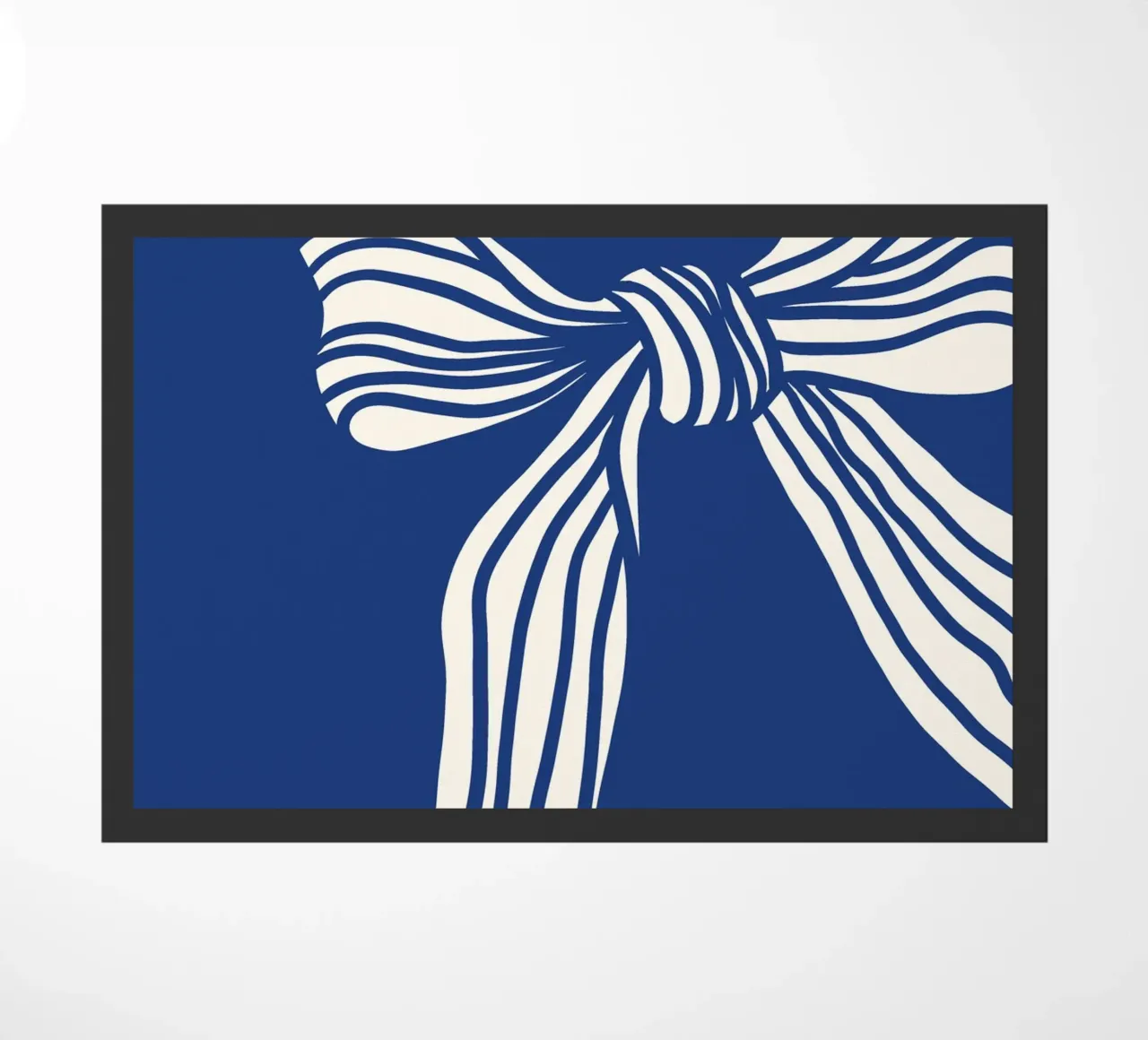 White Bow on Blue zerbino da TijanaArtStudio88
