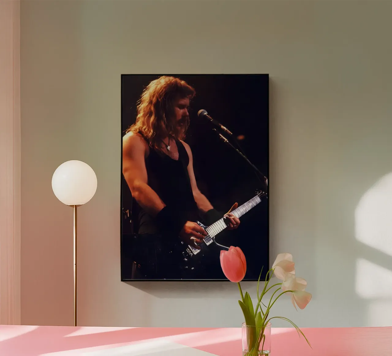 James Hetfield plexiglass da Digital Street art