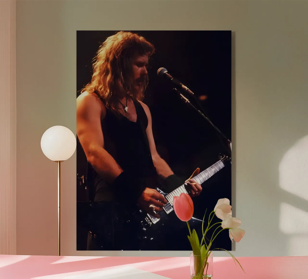 James Hetfield plexiglass da Digital Street art