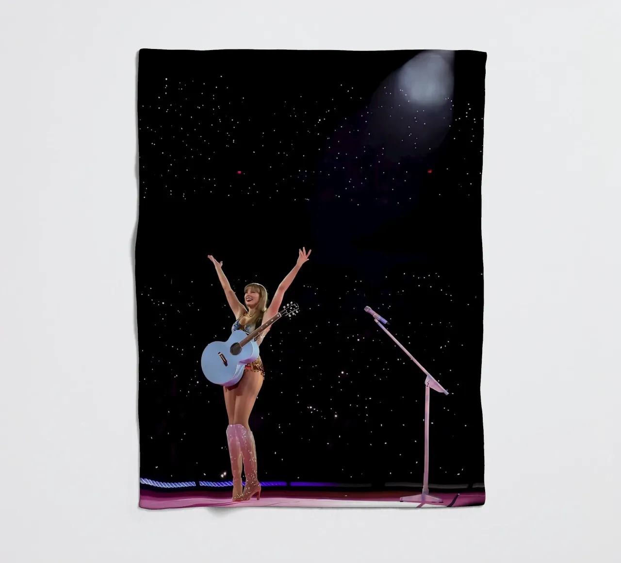 Il poster dell'ascesa di Taylor Swift coperta in pile da dfgtfdt
