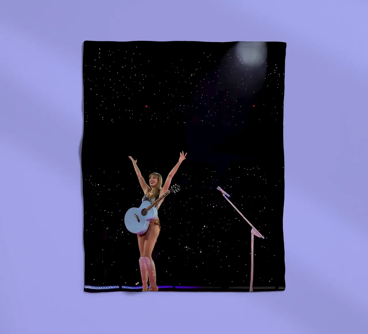 Il poster dell'ascesa di Taylor Swift coperta in pile da dfgtfdt