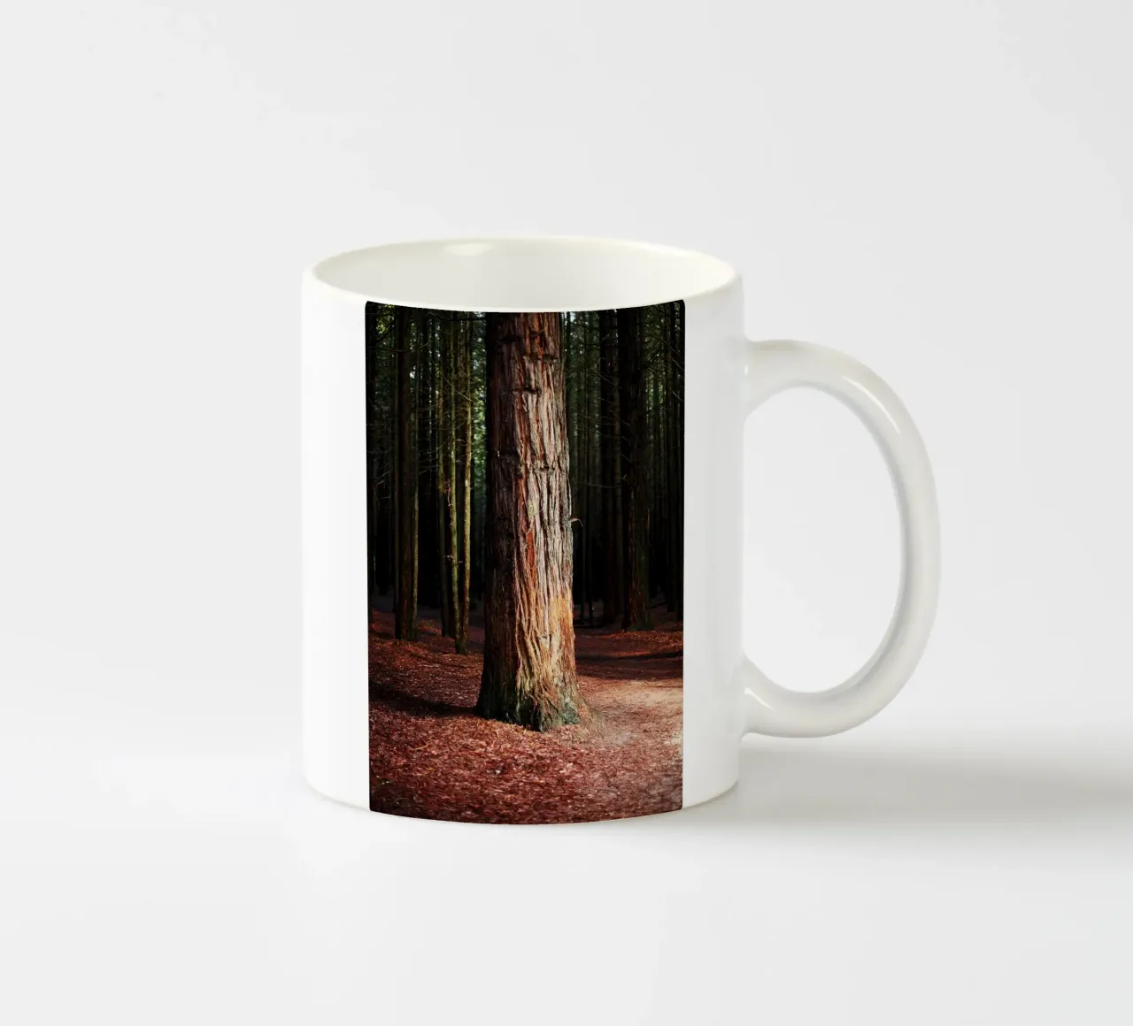 Albero a Rotorua, Nuova Zelanda tazza in ceramica da Simon Koy