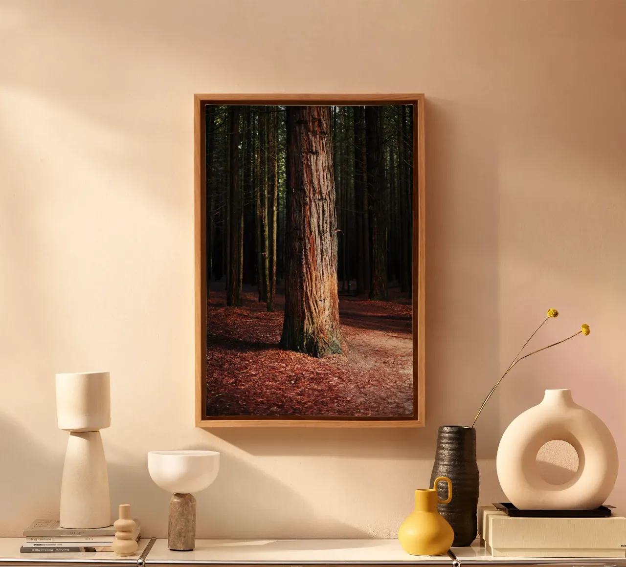 Tree in Rotorua, New Zealand canvas by Simon Koy