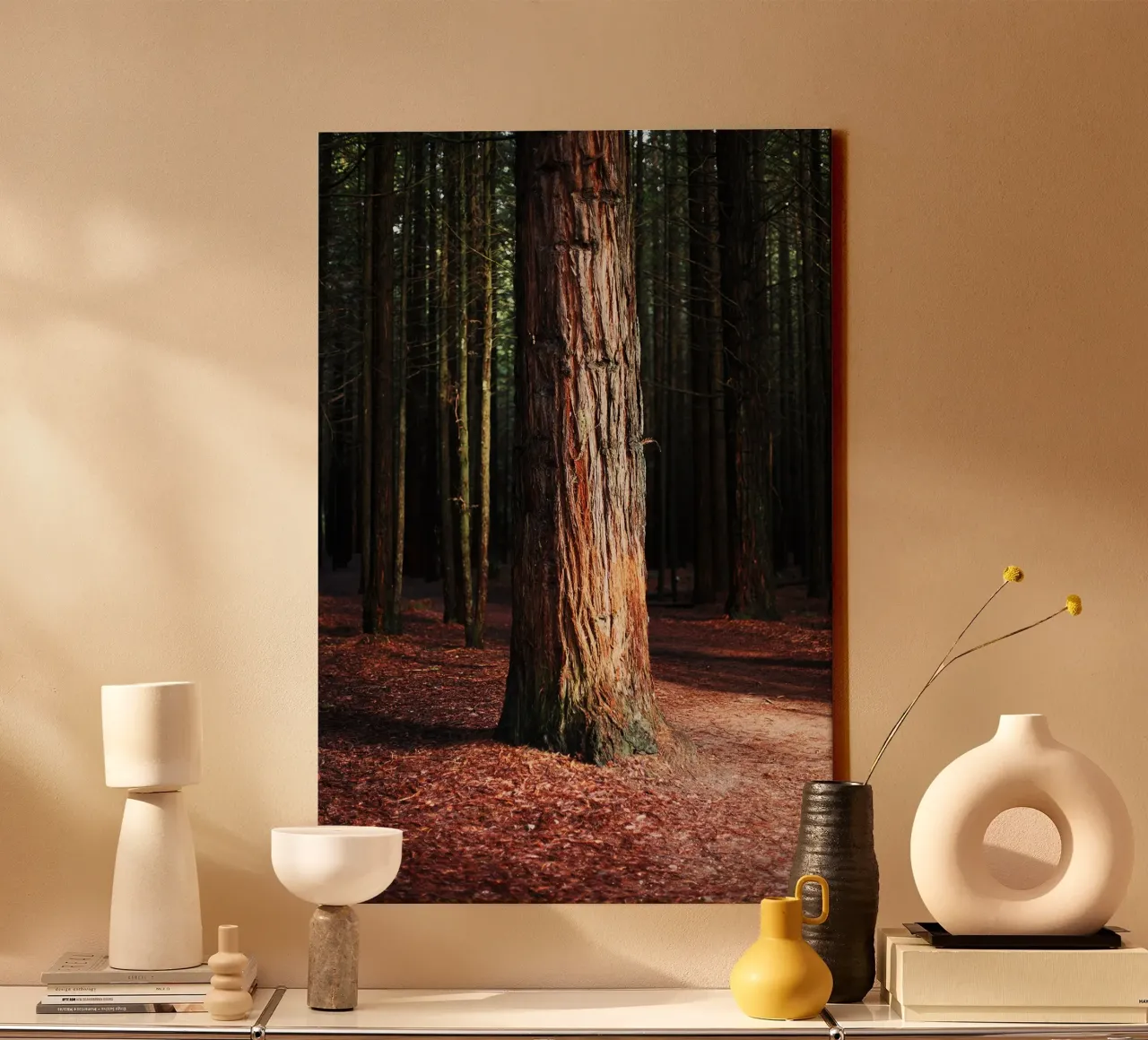 Tree in Rotorua, New Zealand canvas by Simon Koy