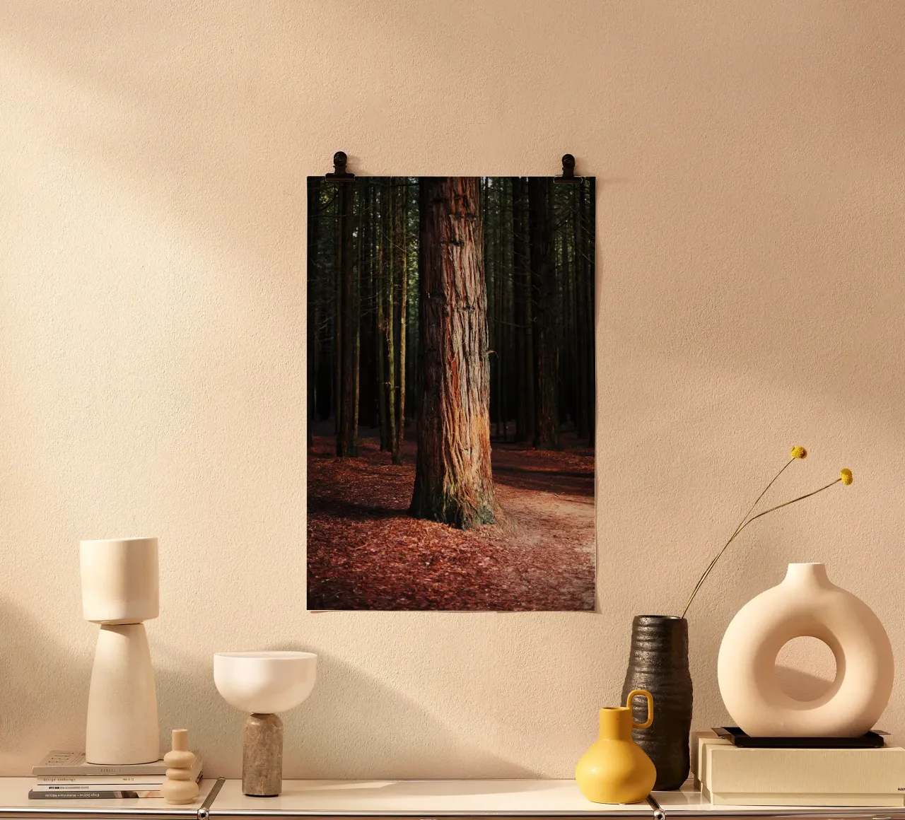 Albero a Rotorua, Nuova Zelanda carta hahnemühle da Simon Koy
