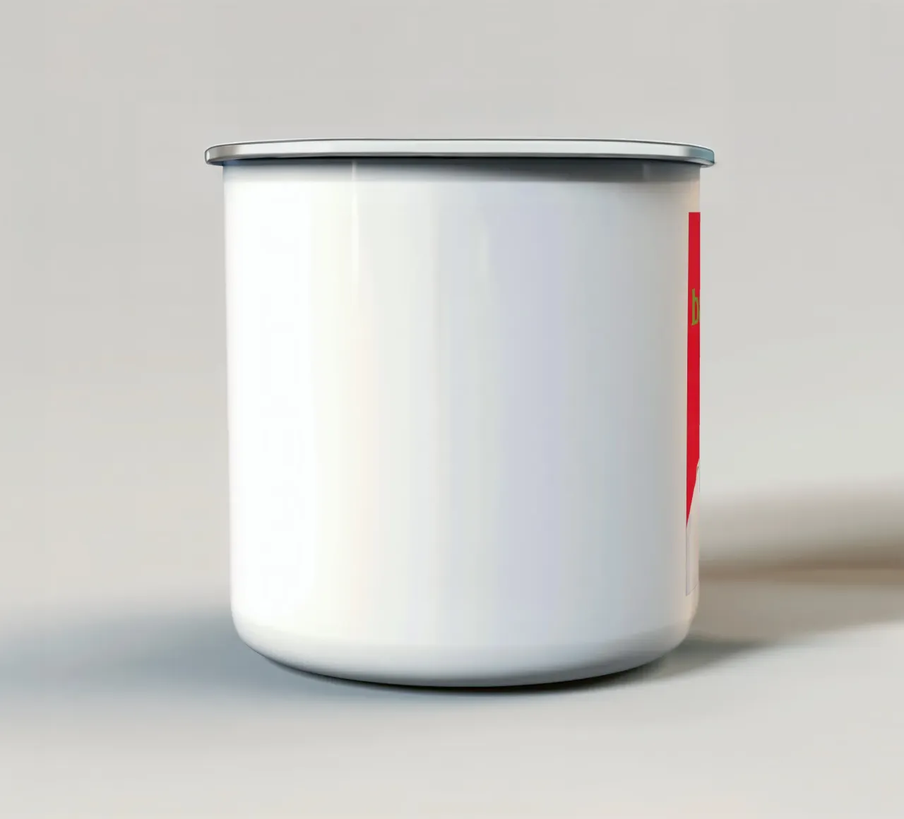 Il manifesto del fenomeno dark pop tazza in smalto da bakeryy
