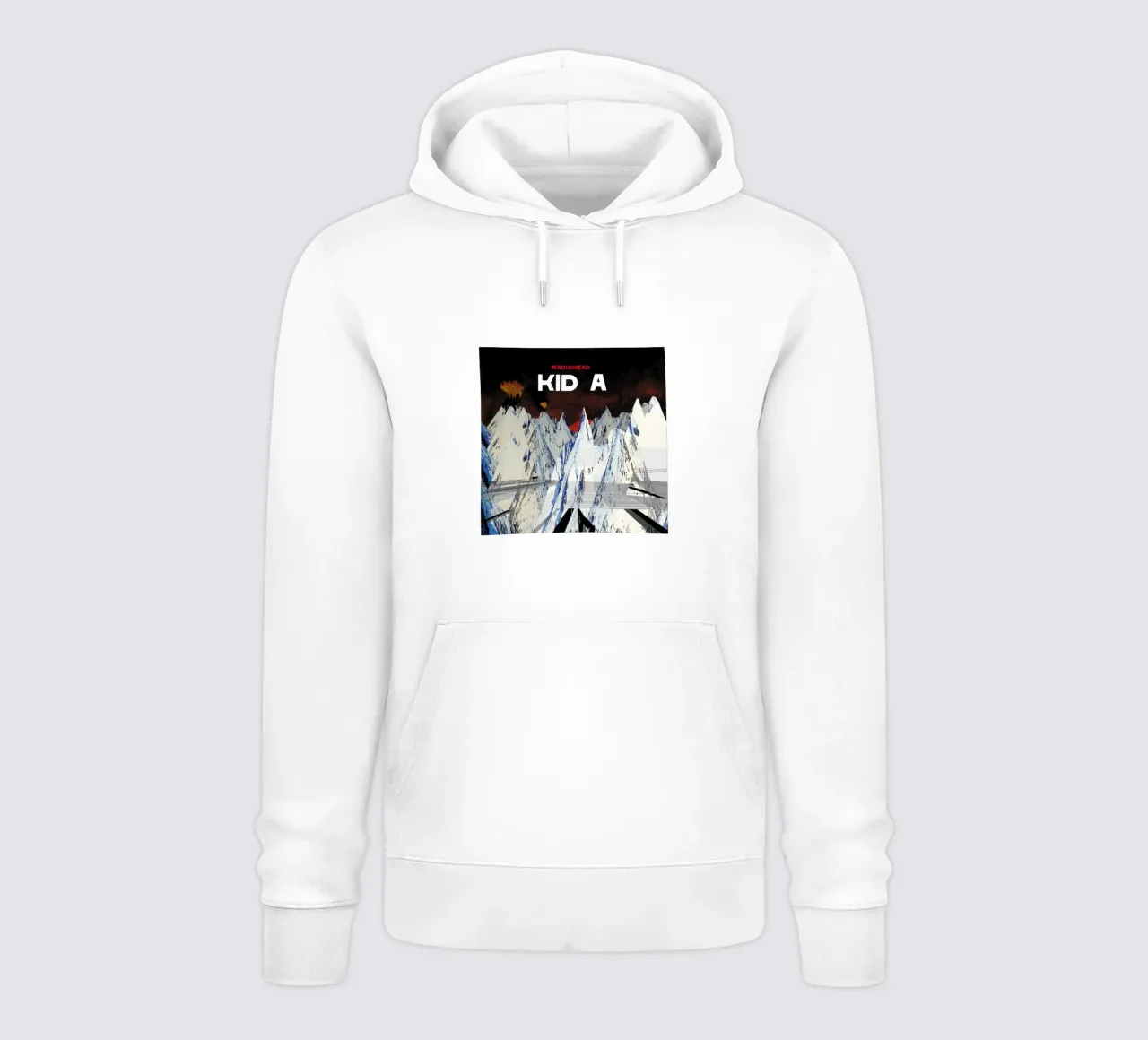 Cover Alternative Kid A Radiohead Band felpa con cappuccio da dumbbilget