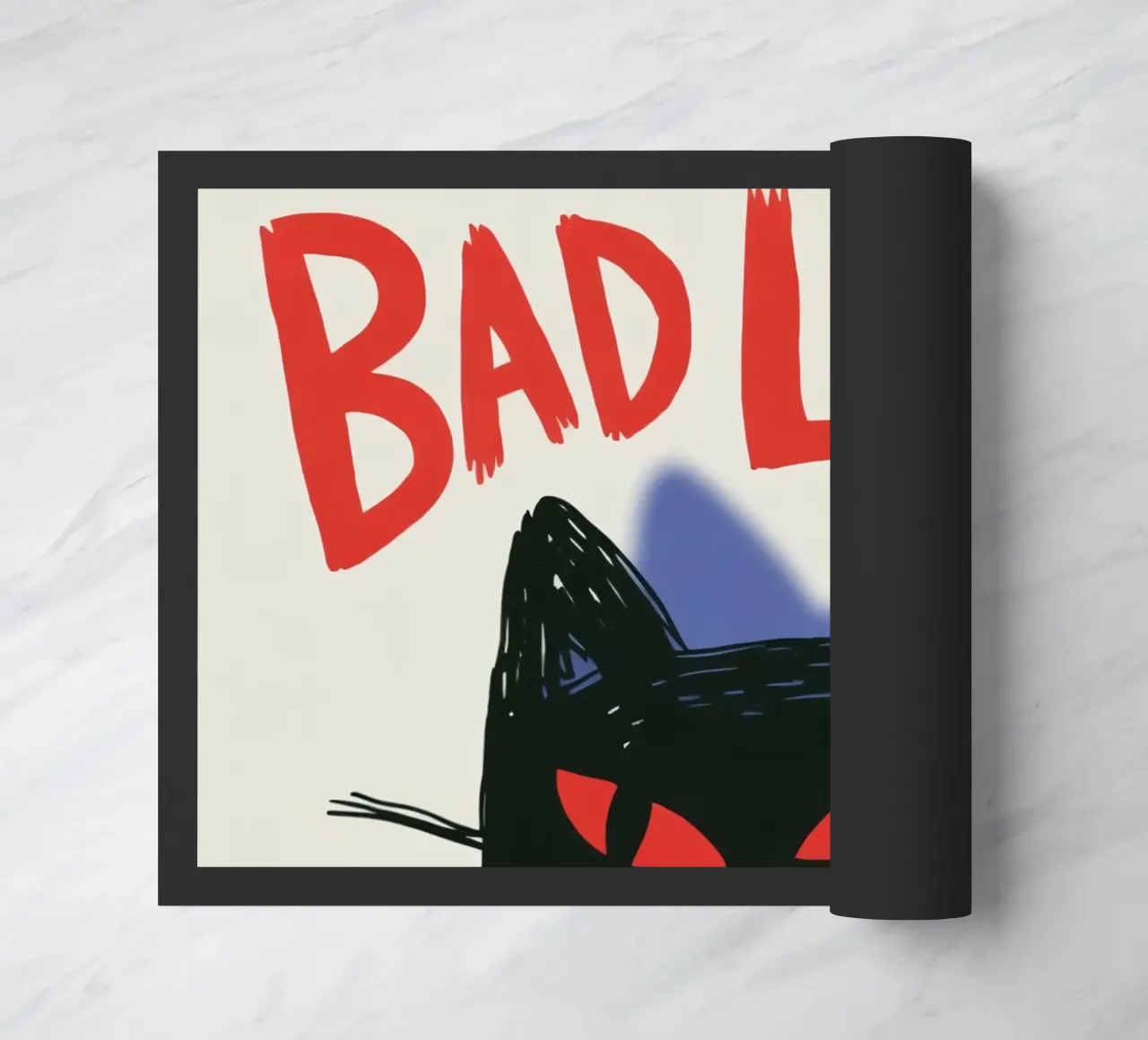 Bad Luck Cat - Umorismo nero e stile grafico zerbino da Plain Thoughts