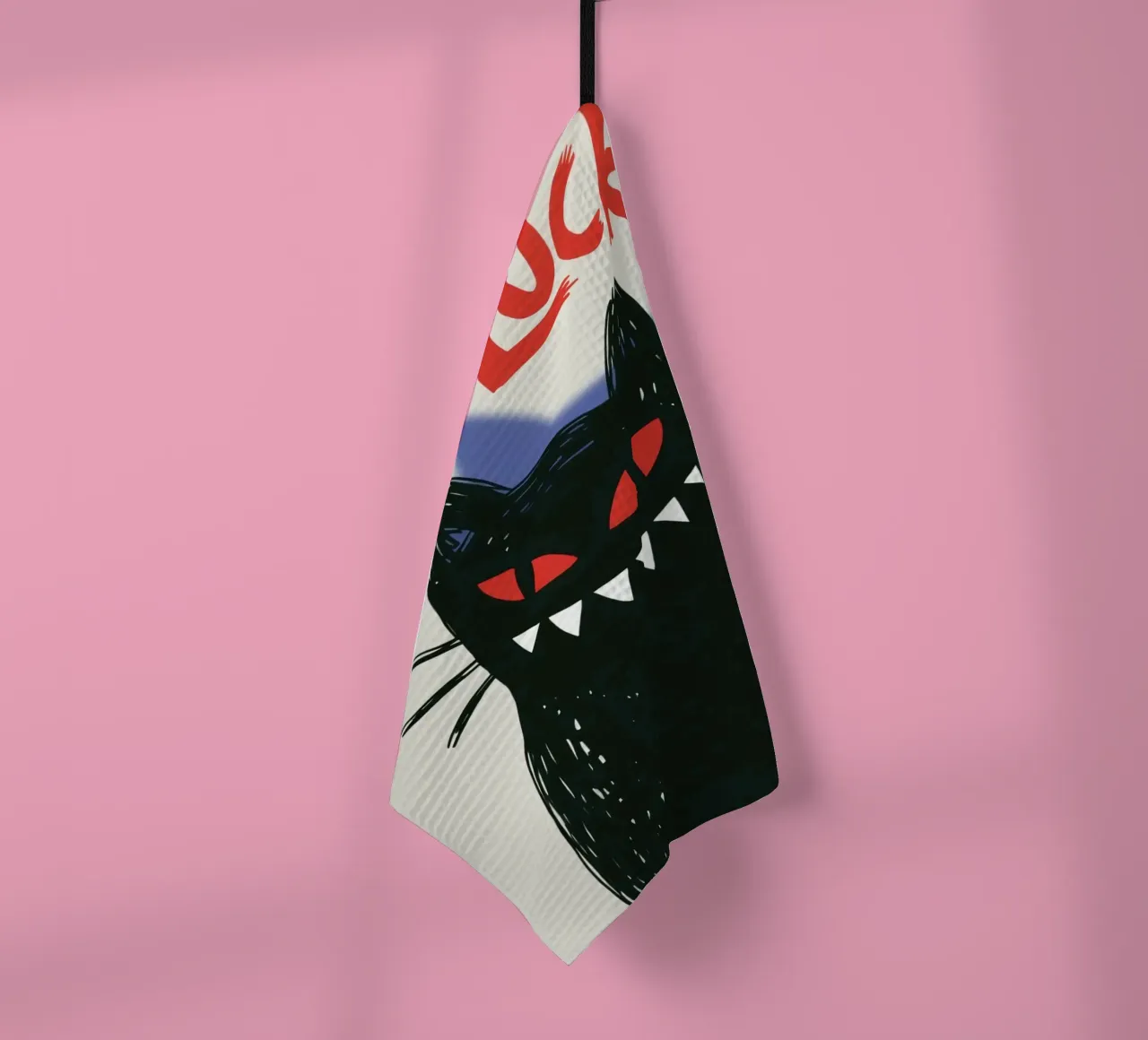 Bad Luck Cat - Umorismo nero e stile grafico canovaccio da cucina da Plain Thoughts