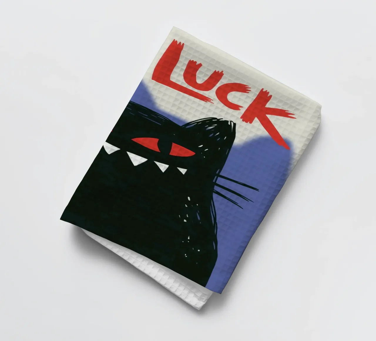 Bad Luck Cat - Umorismo nero e stile grafico canovaccio da cucina da Plain Thoughts