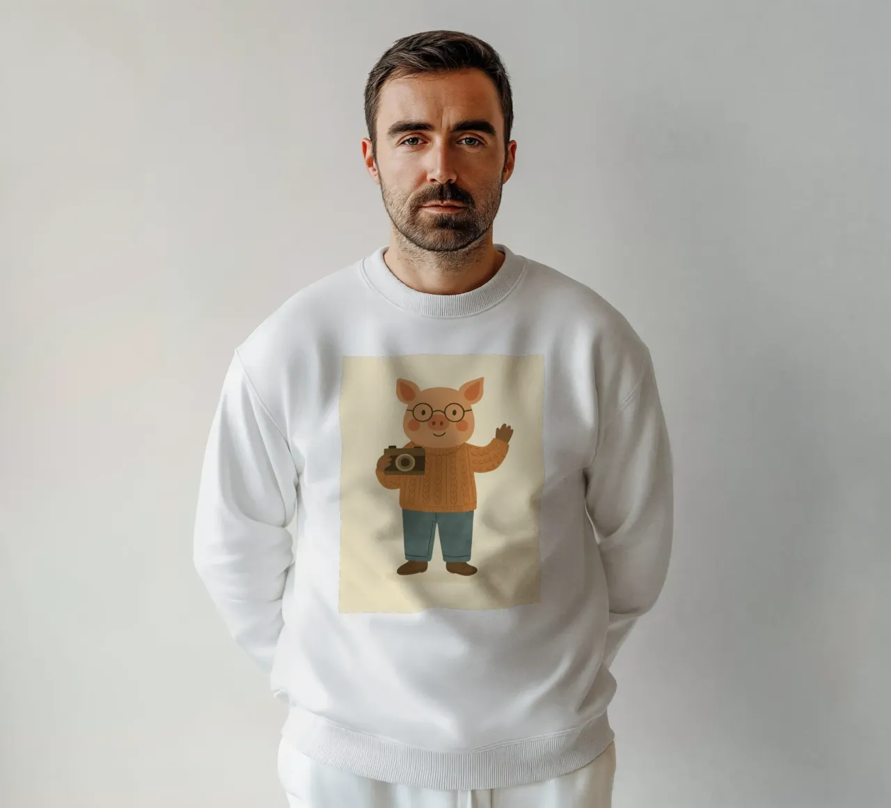 Le cochon sweat de kokoprint