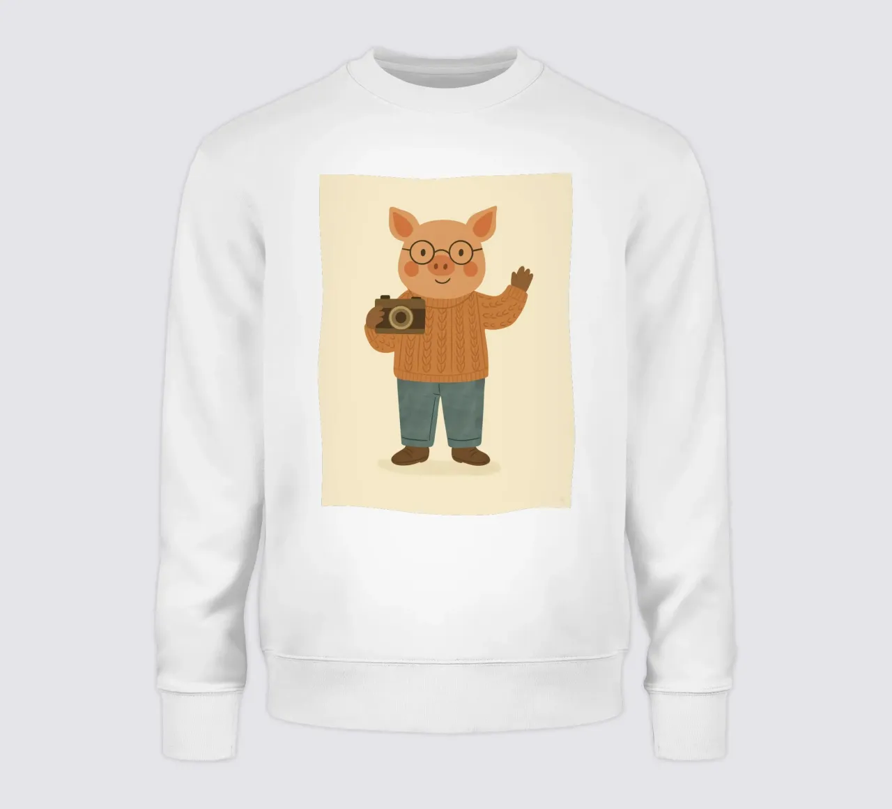 Le cochon sweat de kokoprint