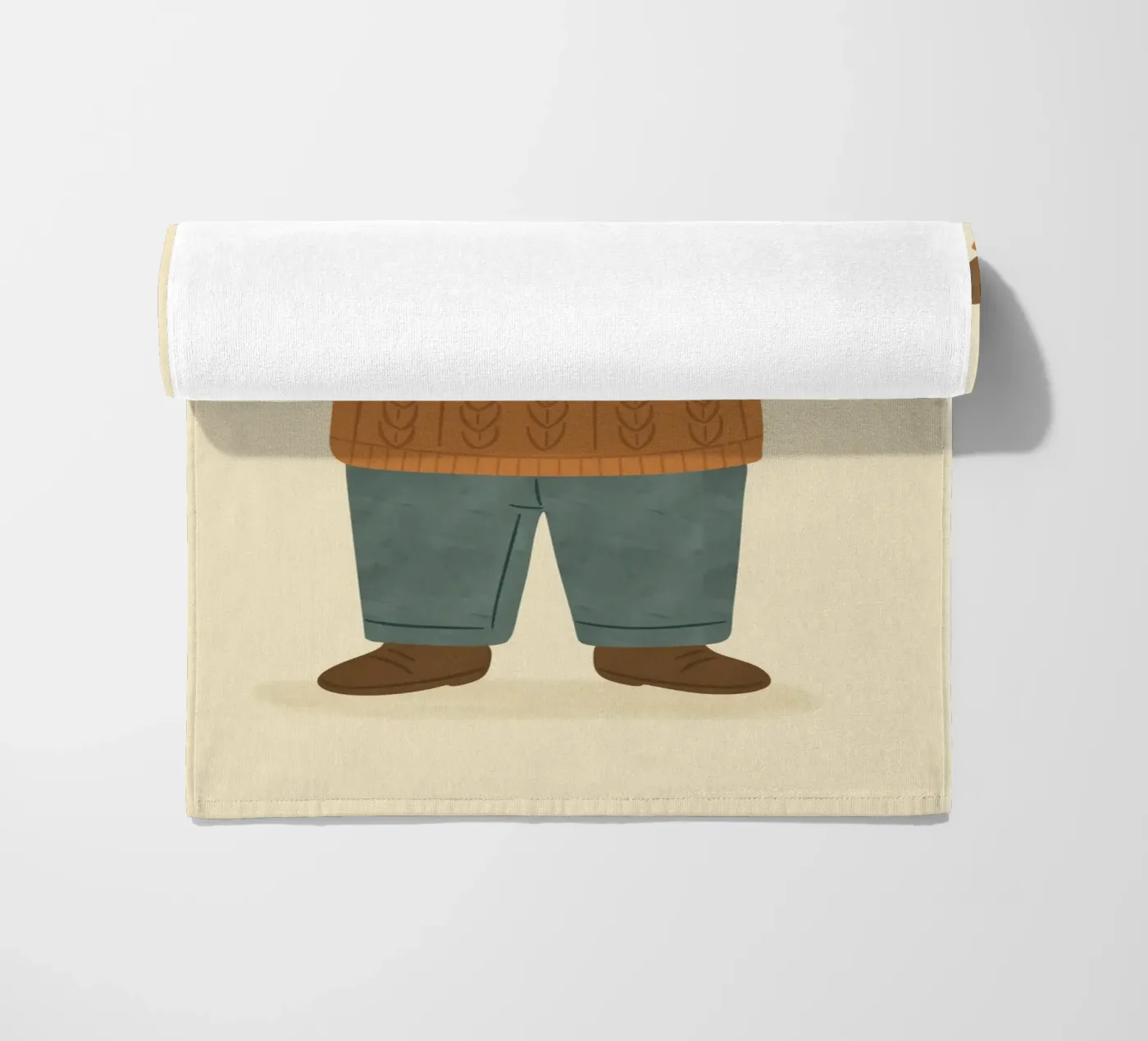 Il maiale telo mare da kokoprint