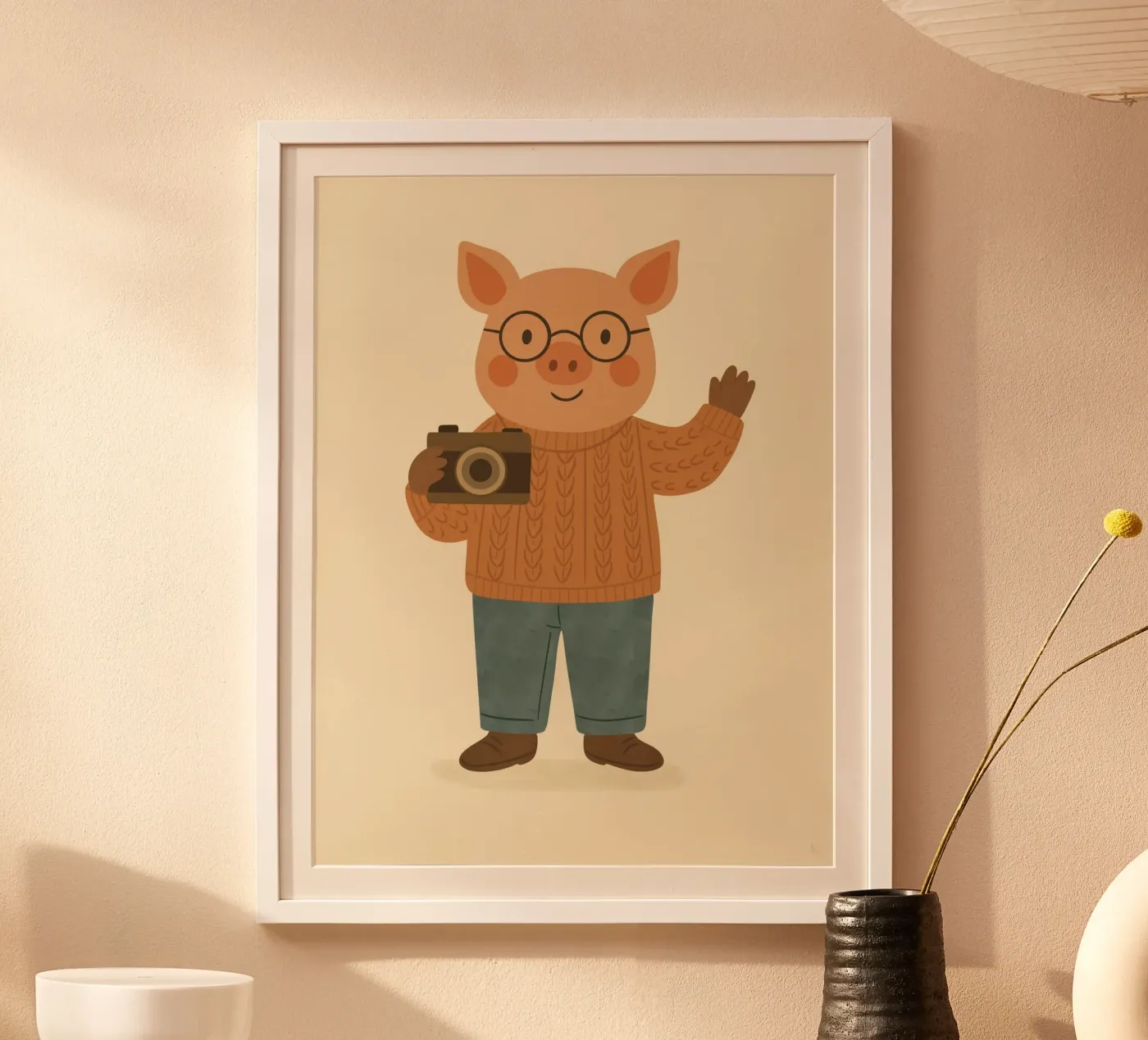 The pig poster by kokoprint