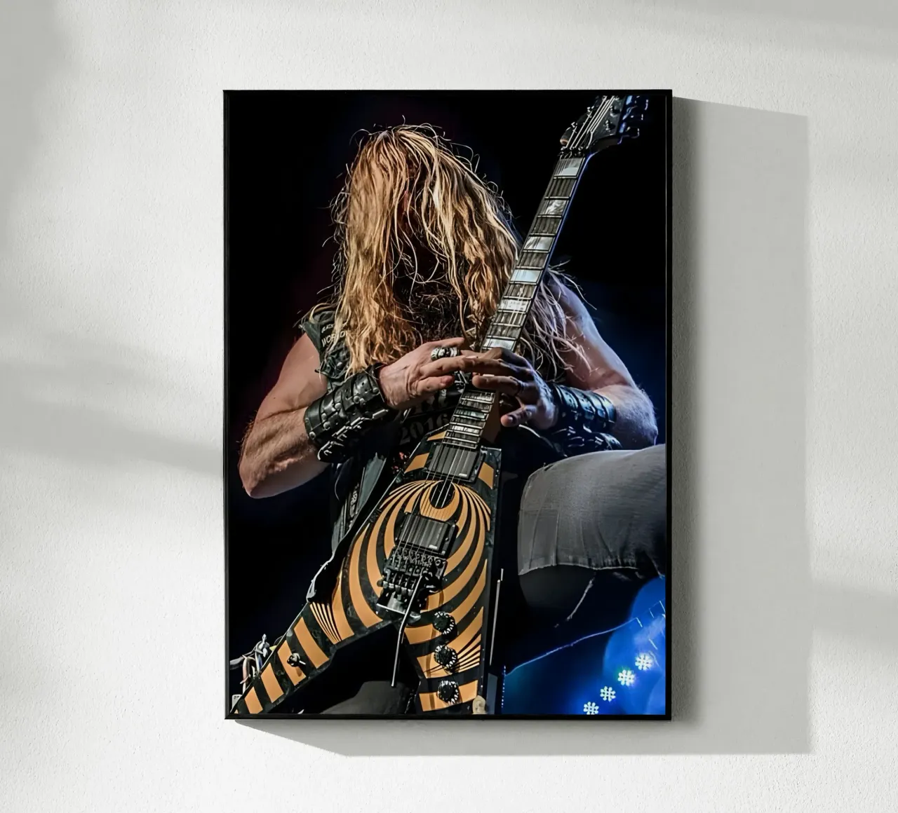 Zakk Wylde plexiglass da Digital Street art