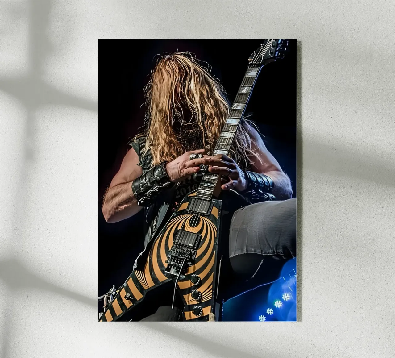 Zakk Wylde plexiglass da Digital Street art