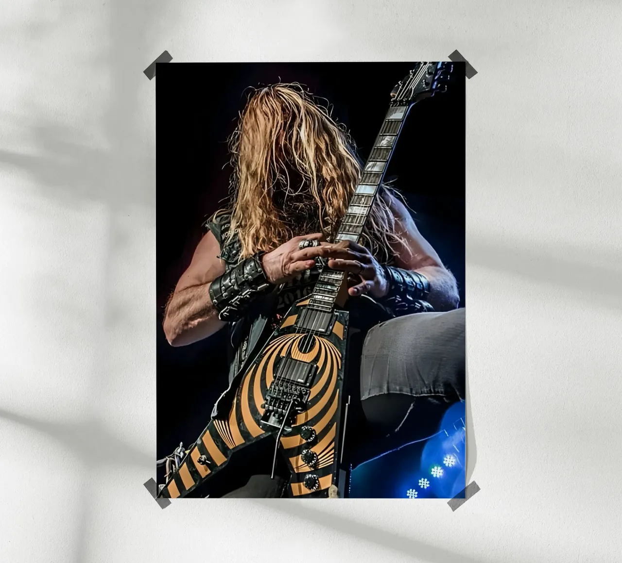 Zakk Wylde carta hahnemühle da The Poster Hub