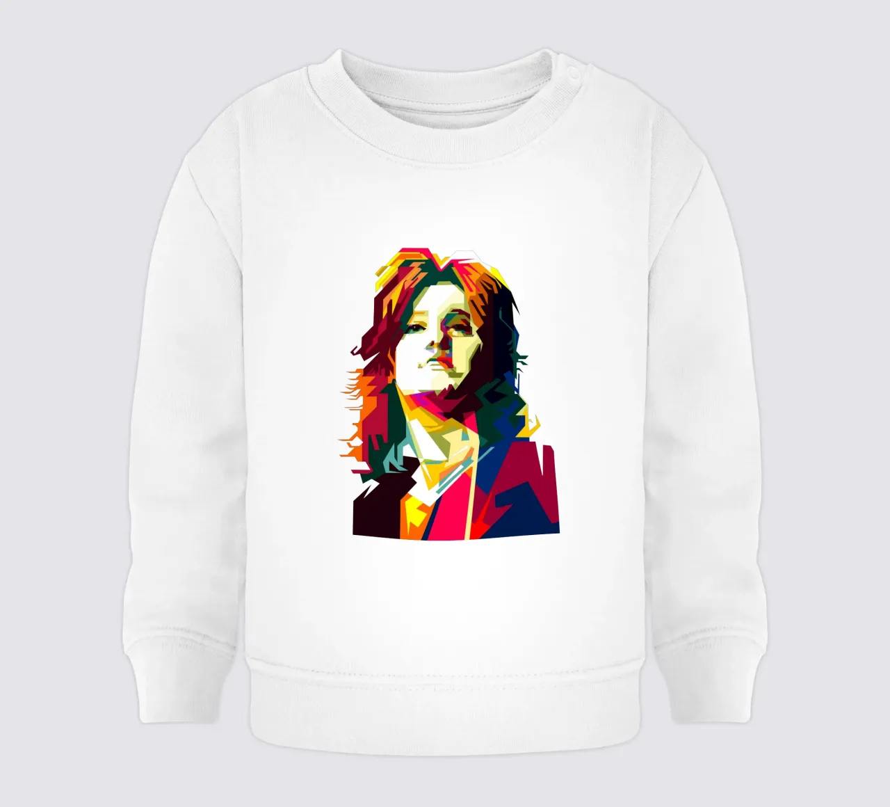 Suzi Quatro Strumblin' In Classic Rock Pop Art WPAP felpa neonato da Artkreator