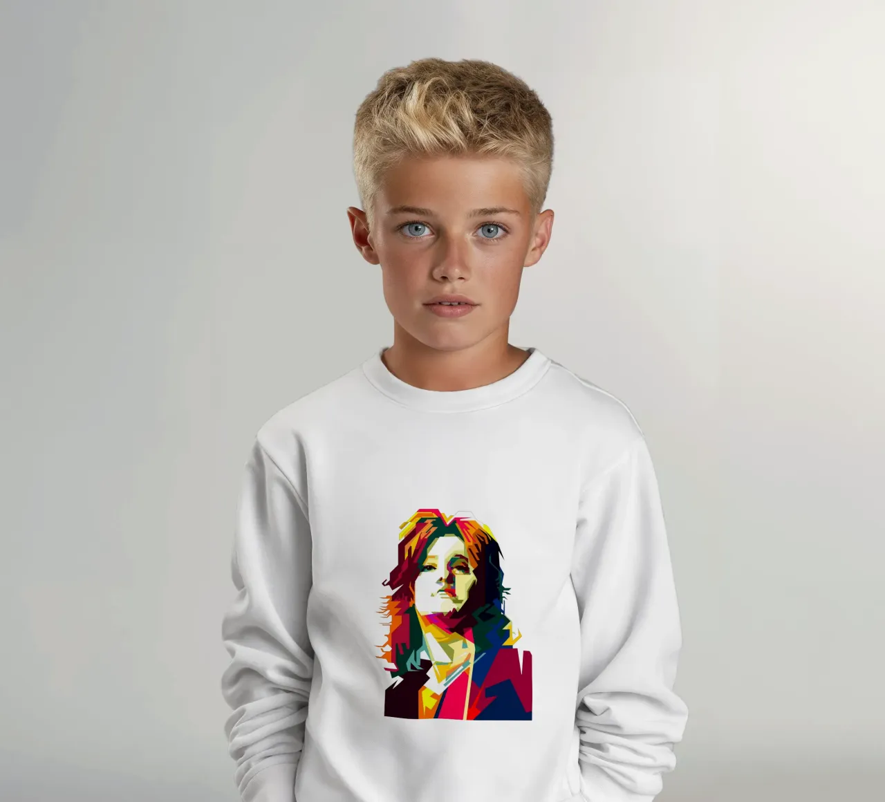 Suzi Quatro Strumblin' In Classic Rock Pop Art WPAP felpa bambino da Artkreator