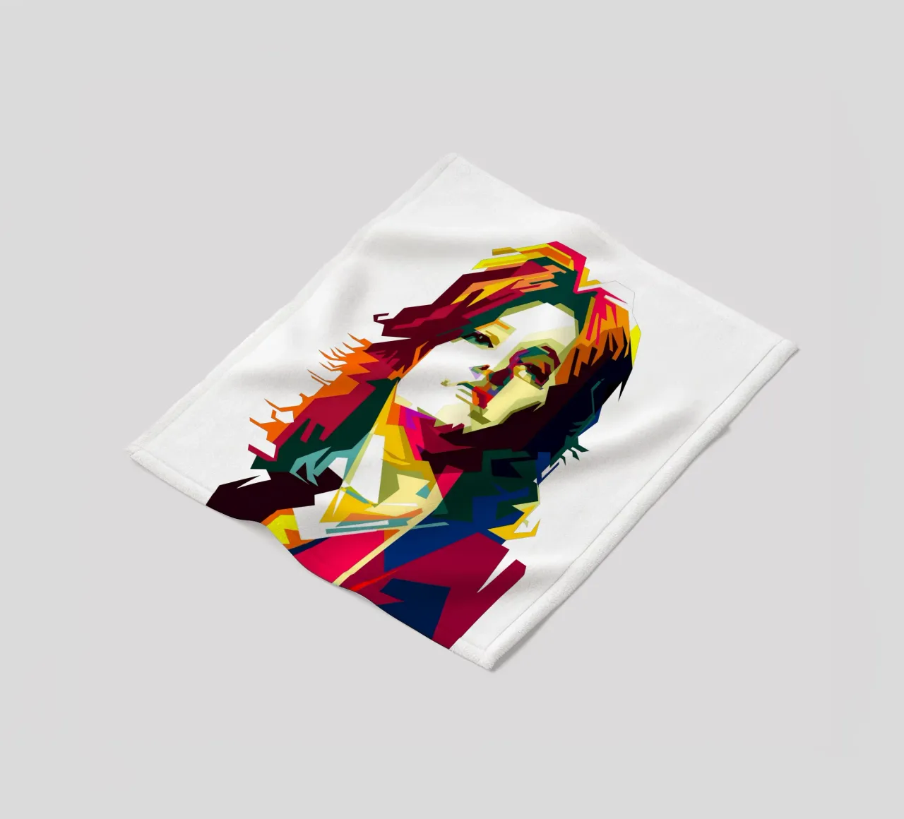 Suzi Quatro Strumblin' In Klassischer Rock Pop Kunst WPAP Fleecedecke von Artkreator