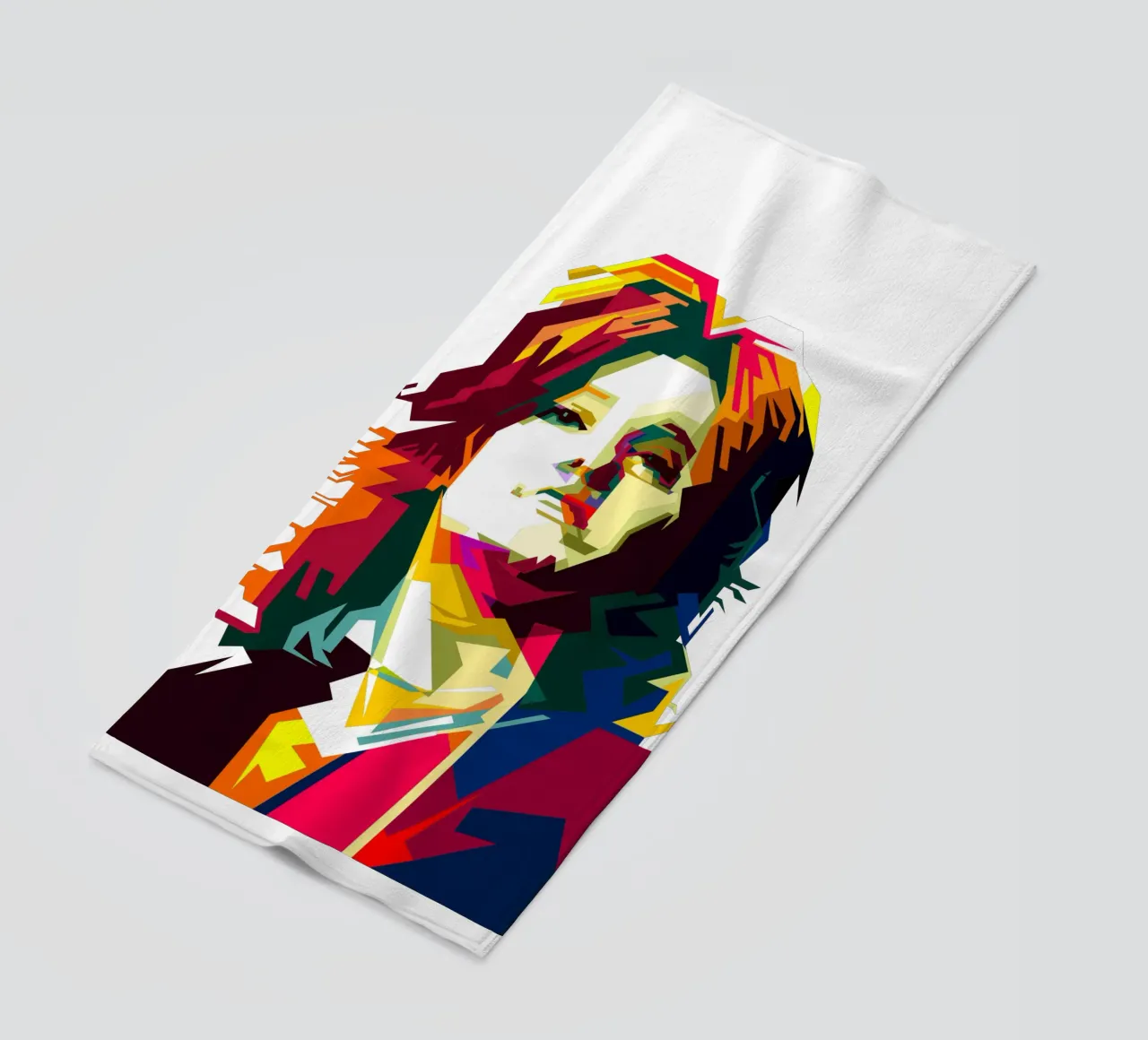 Suzi Quatro Strumblin' In Classic Rock Pop Art WPAP telo mare da Artkreator