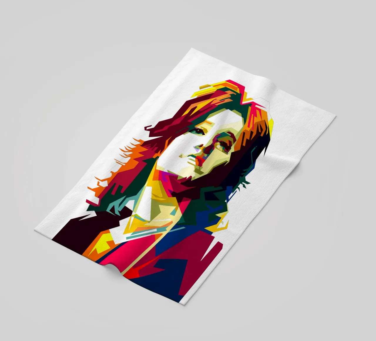 Suzi Quatro Strumblin' In Classic Rock Pop Art WPAP telo mare da Artkreator
