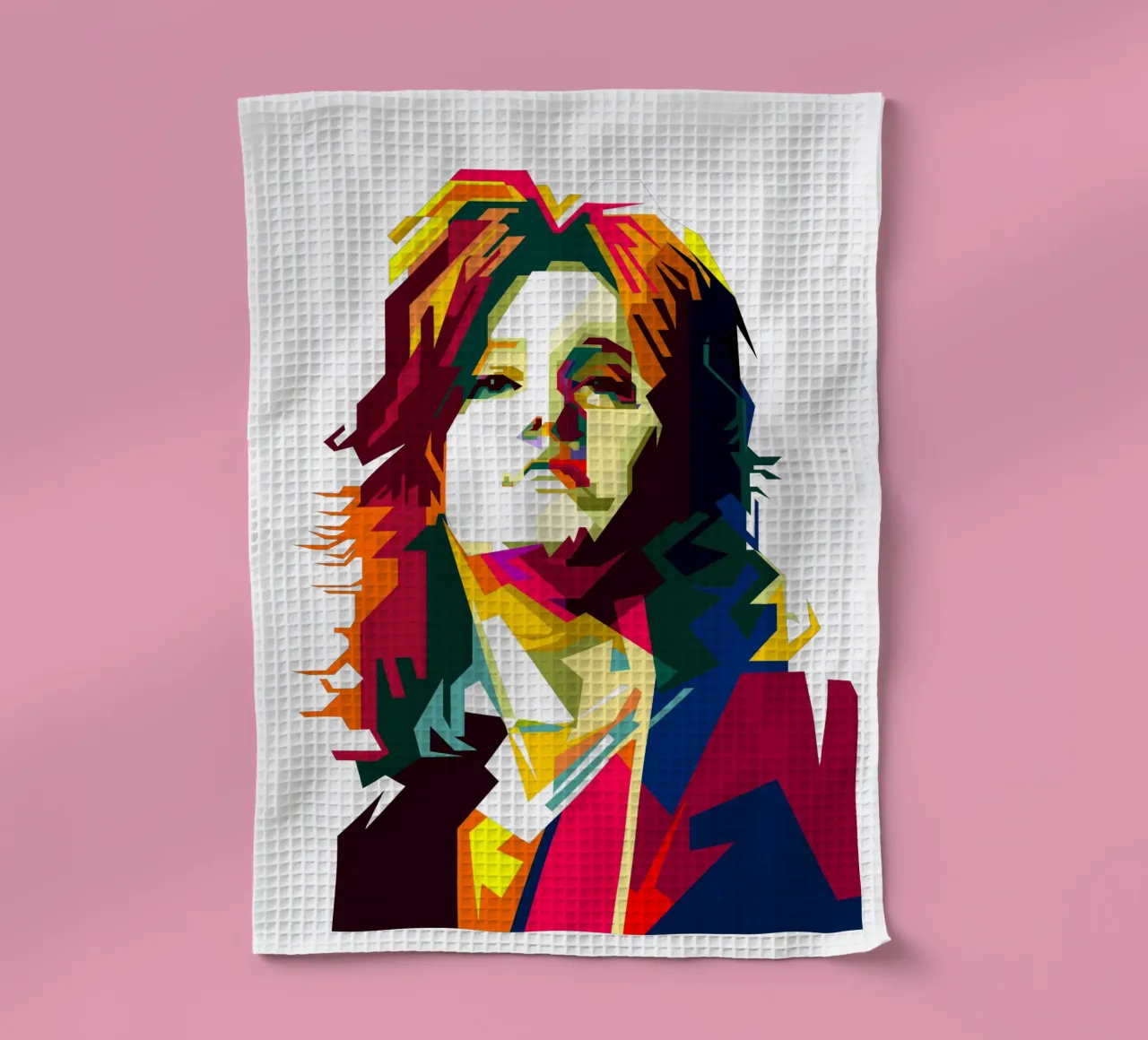 Suzi Quatro Strumblin' In Classic Rock Pop Art WPAP canovaccio da cucina da Artkreator