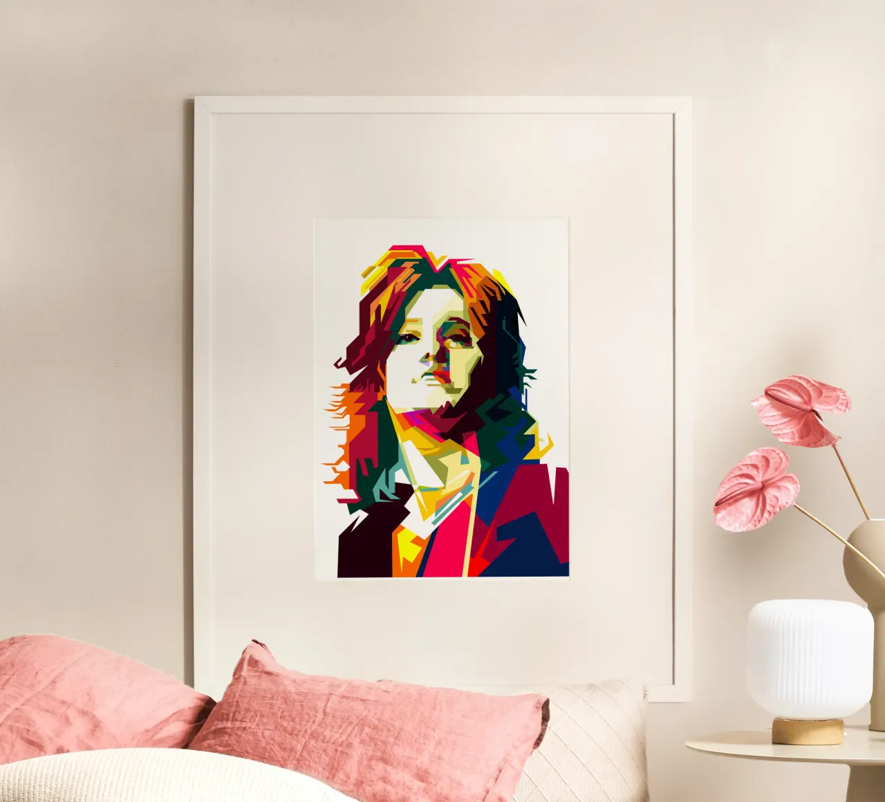 Suzi Quatro Strumblin' In Classic Rock Pop Art WPAP carta hahnemühle da Artkreator