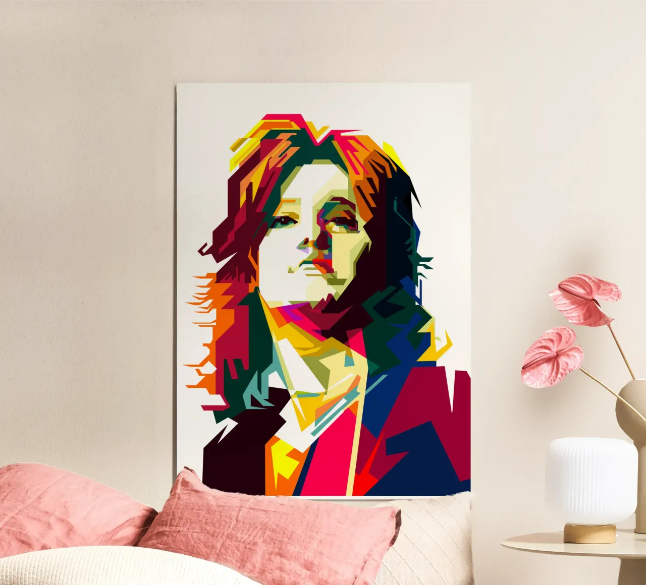 Suzi Quatro Strumblin' In Classic Rock Pop Art WPAP carta hahnemühle da Artkreator