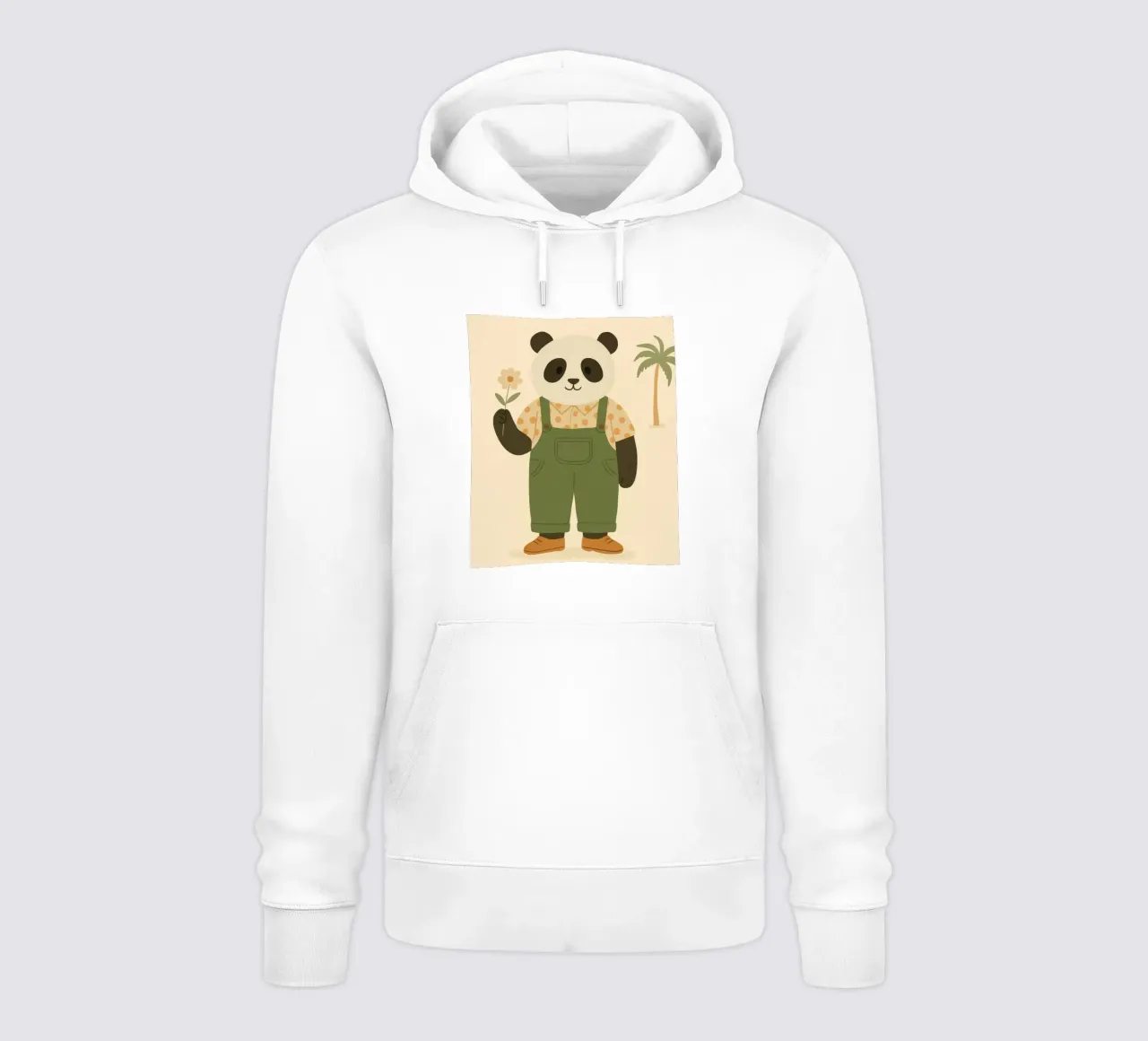 Il panda felpa con cappuccio da kokoprint