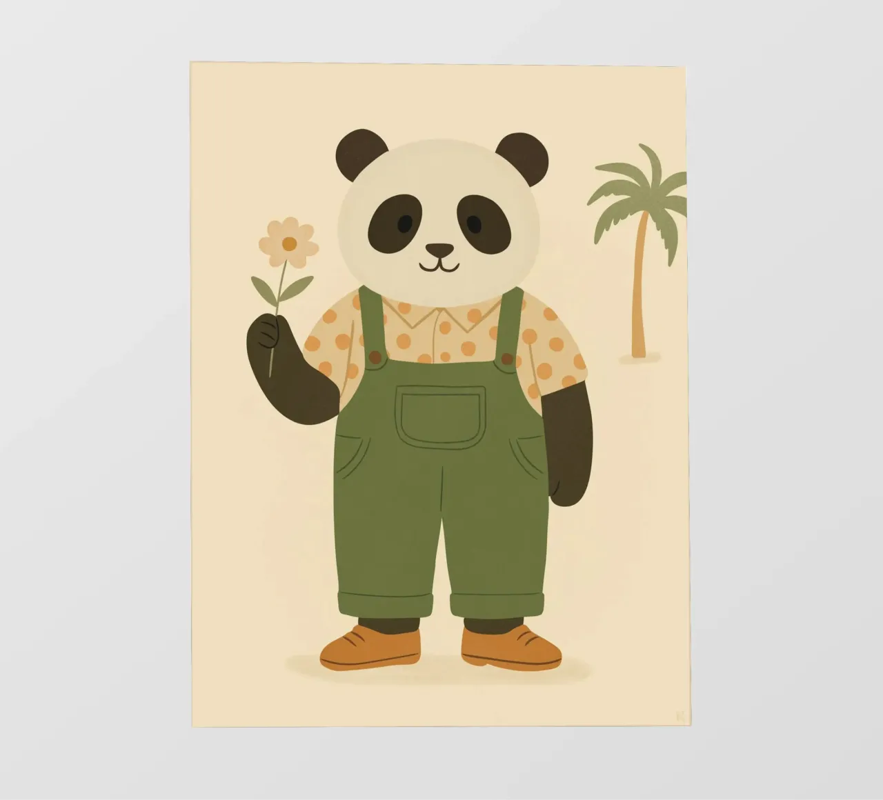 Il panda pellicola backlit da kokoprint